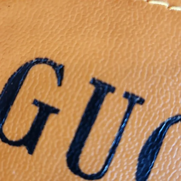 Gucci Vintage Small Black and Brown Wool And Faux Leather Tote/dust Bag - Picture 8 of 9